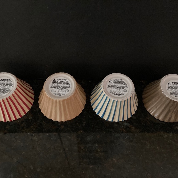 Valerie Parr Hill 4 Cupcake Candles/Apple/Sprinkle/Blueberry/Chocolate Chip/NEW! - Picture 4 of 4